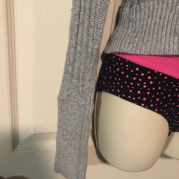 Hollister Grey Sweater with Hood - Picture 4 of 8